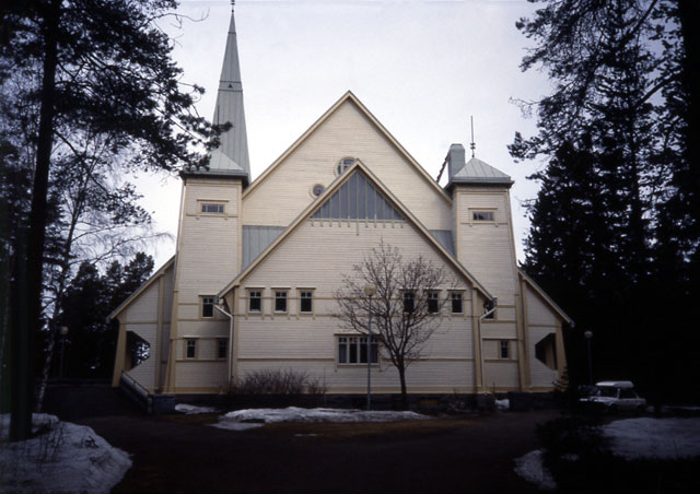 Oulujoen kirkko. Martti Jokinen 1997