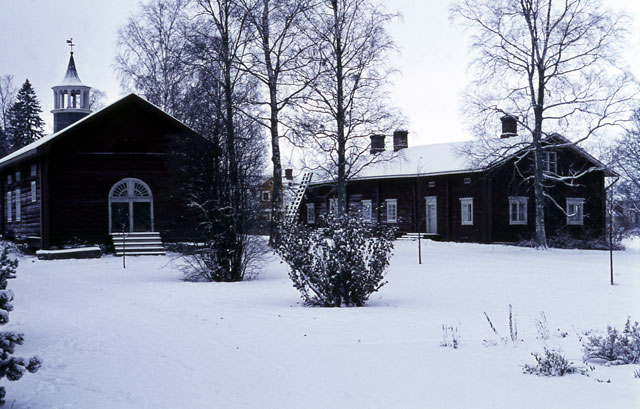 Pekkalan kartanon rakennuksia. Elias Härö 1970