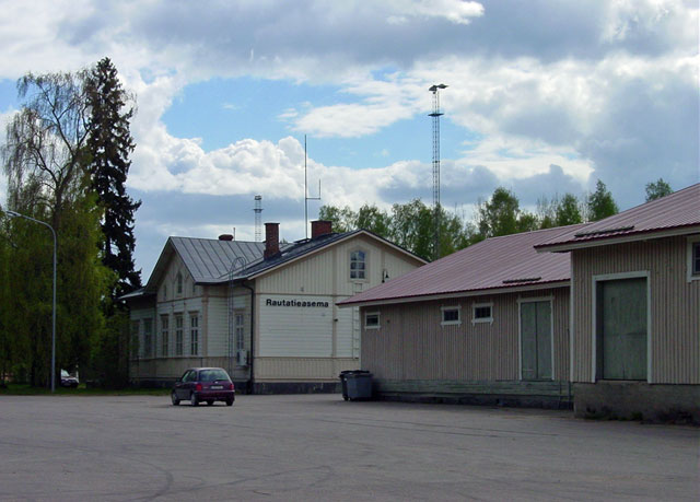 Vilppulan rautatieasema. Minna Pesu 2006