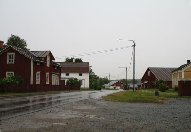 Purmon kirkonkylää. Tuija Mikkonen 2006