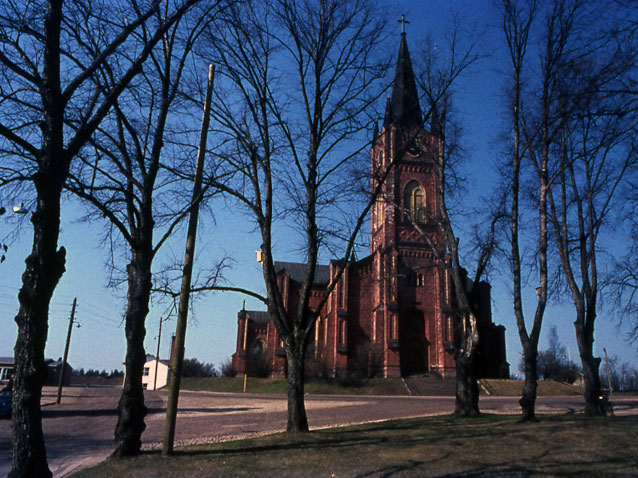 Loviisan kirkko. P-O. Welin 1962