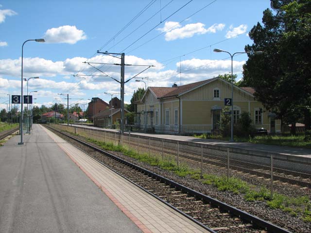 Vammalan, entinen Tyrvään rautatieasema. Jari Heiskanen 2007