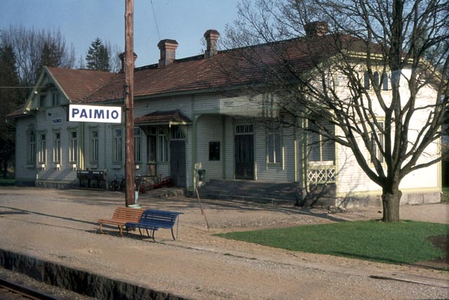 Paimion rautatieasema. Elias Härö 