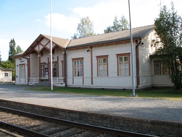 Alavuden rautatieasema. Maria Kurtén 2006