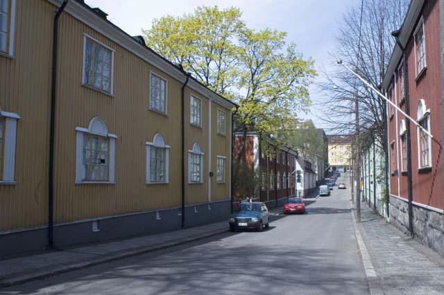 Katunäkymä Puu-Vallilasta. Lea Heikkinen 2007