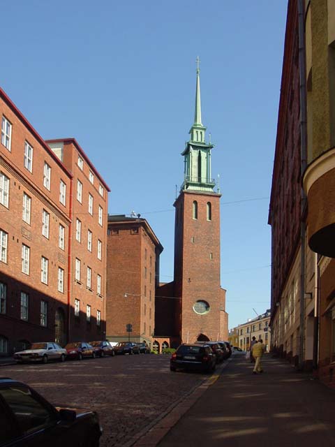 Kristuskyrkan Vänrikki Stoolin kadulla. Saara Vilhunen 2007