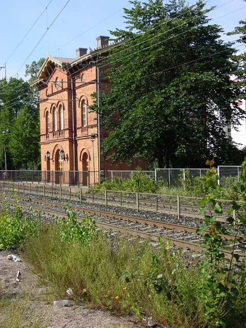 Tikkurilan historiallinen rautatieasema on Vantaan kaupunginmuseon käytössä. Saara Vilhunen 2007