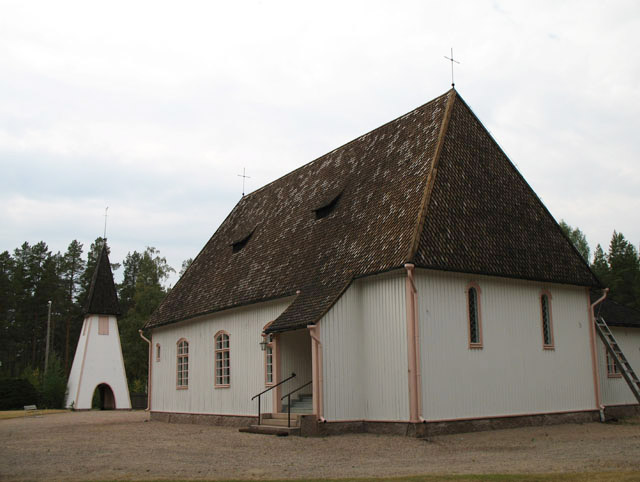 Nummijärven kirkko Kauhajoella. Johanna Forsius 2006