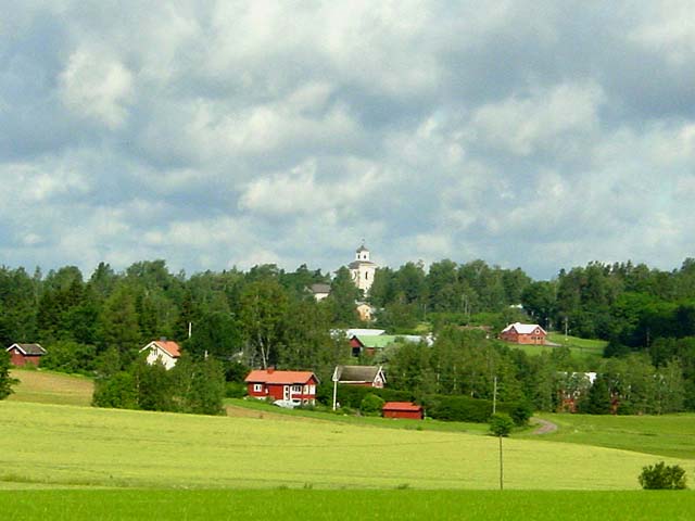Nummen kirkonkylää. Johanna Forsius 2007
