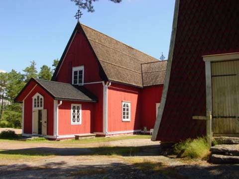 Kustavin kirkko. Minna Pesu 2007