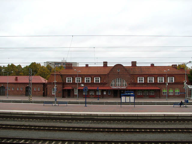 Hämeenlinnan rautatieasema. Jari Heiskanen 2007