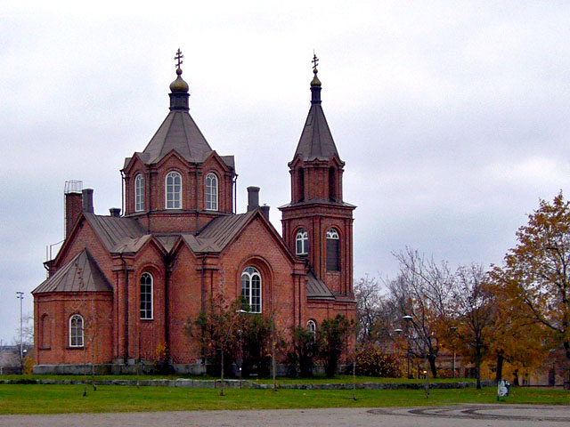 Vaasan ortodoksinen Pyhän Nikolaoksen kirkko. Minna Pesu 2007