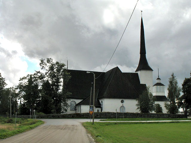 Vöyrin kirkko. Maria Kurtén 2007