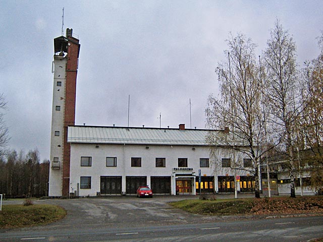 Rovaniemen paloasema. Johanna Forsius 2007