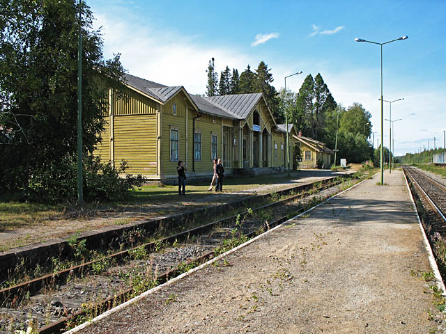 Myllymäen rautatieasema Ähtärissä. Maria Kurtén 2006