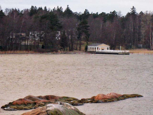Stansvikin kartanon edustava venevaja on 1820-luvulta. Hilkka Högström 2008