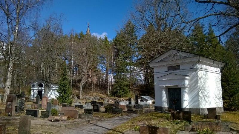 Pernajan kirkkotarhaa ja hautakappeleita. Hilkka Högström 2017