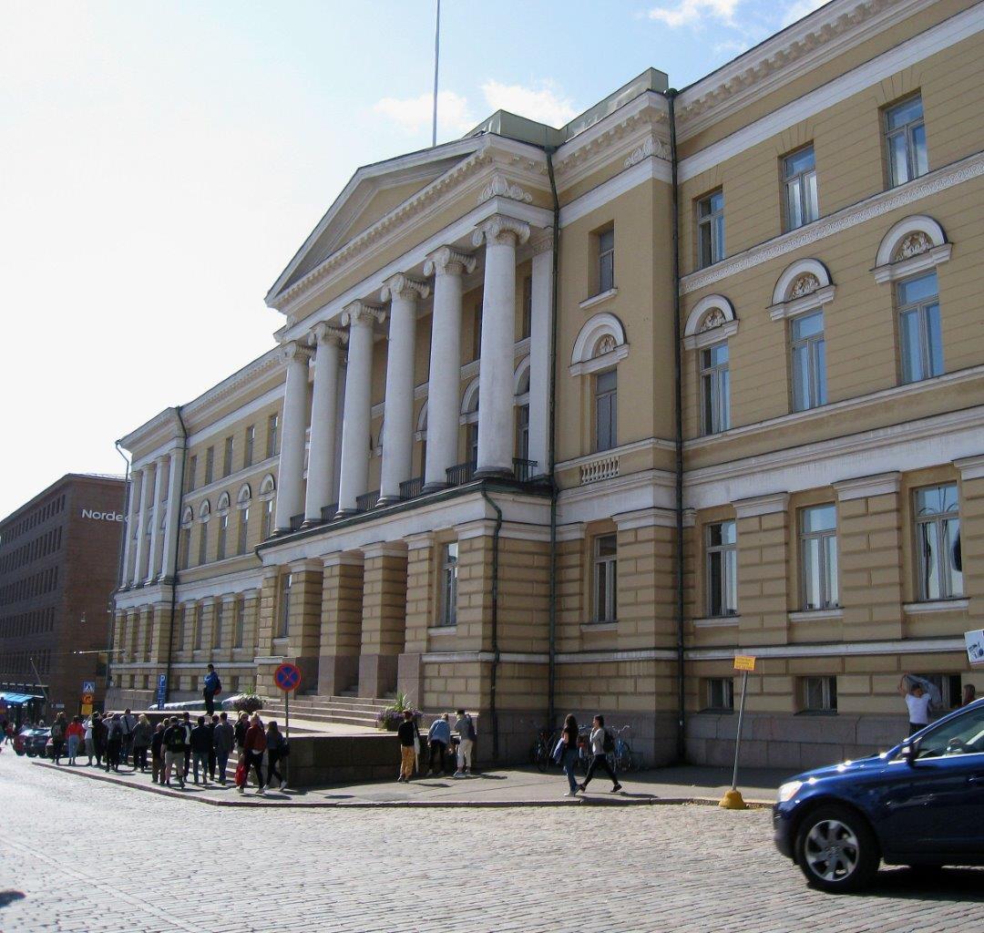 Helsingin yliopiston päärakennus. Museovirasto Museiverket 2017