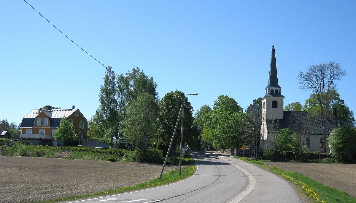 Degerbyn kirkonkylää. Museovirasto / Museiverket 2018