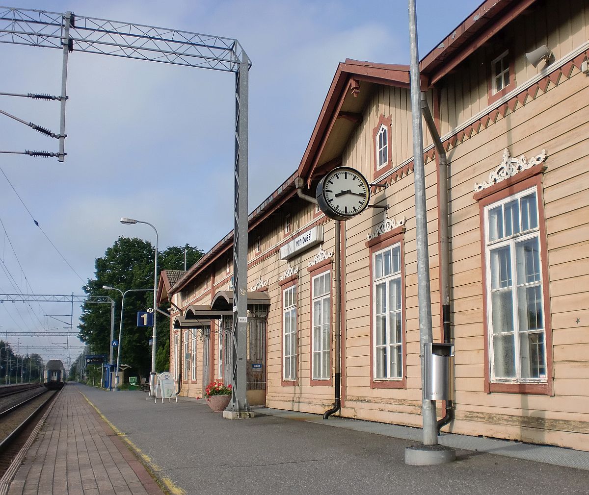 Loimaan rautatieasema. Wiki Loves Monuments, CC BY-SA 4.0 Mikkoau 2015