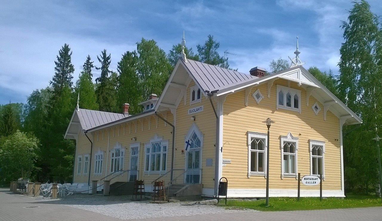 Suolahden rautatieasema. Wiki Loves Monuments, CC BY-SA 4.0 Mikkoau 2015