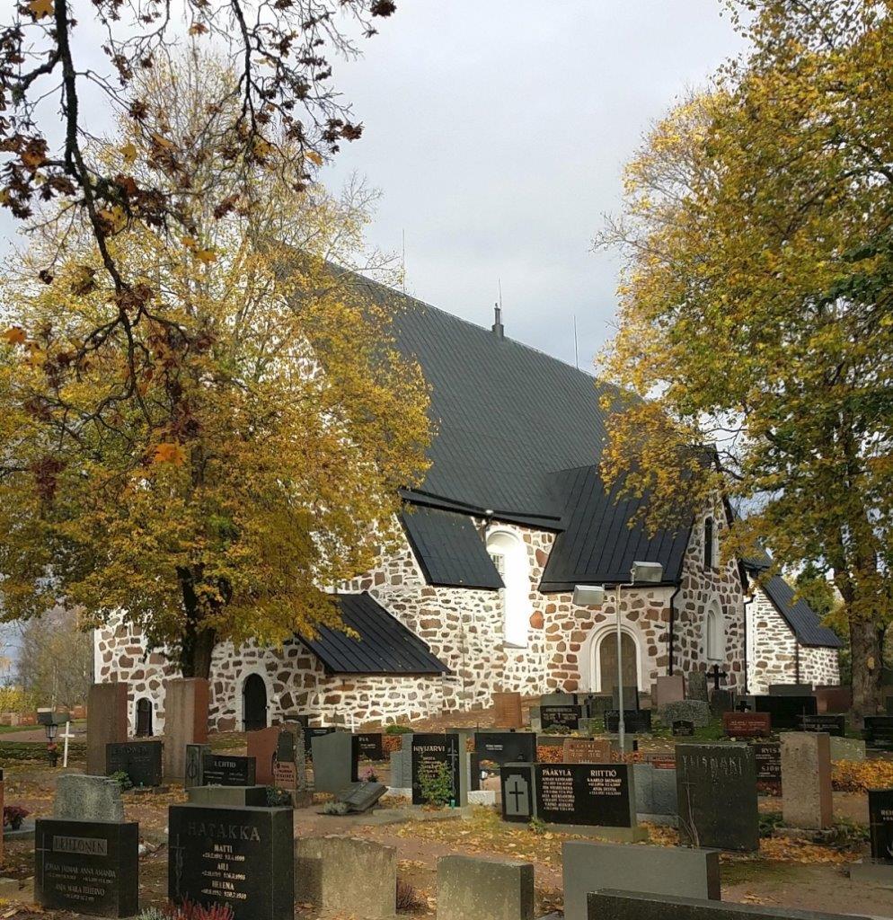 Vehmaan kirkko. Wiki Loves Monuments, CC BY-SA 4.0 Jkangasv 2014