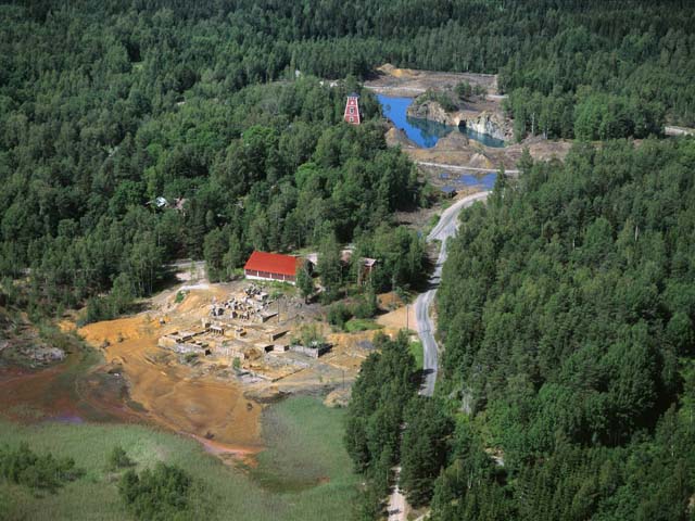 Orijärven kaivos. Hannu Vallas 1998