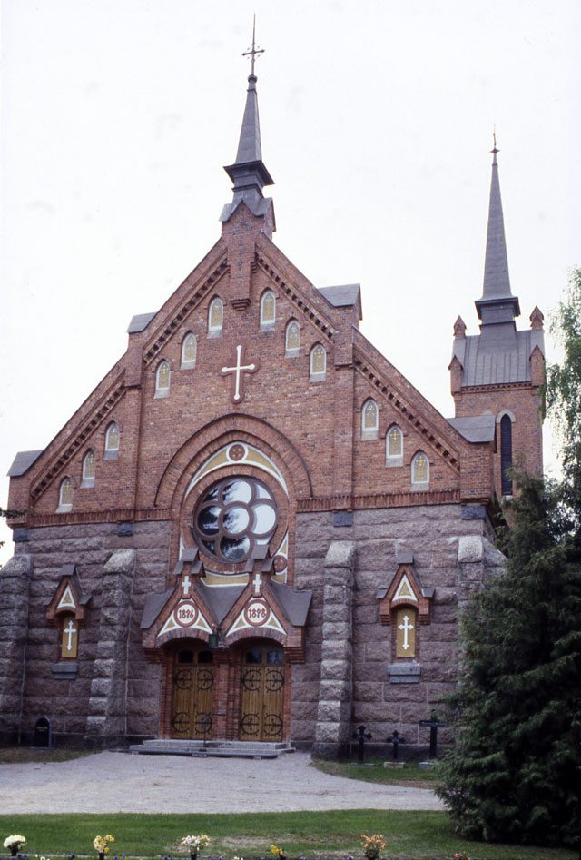 Euran kirkko. Martti Jokinen 1998