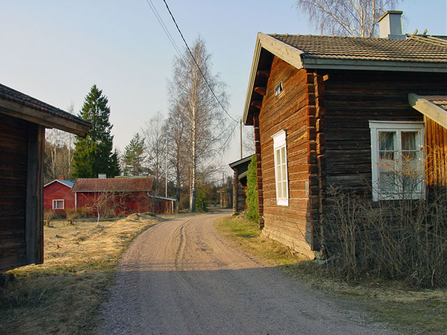 Lavinnon kyläraittia. Johanna Forsius 2006