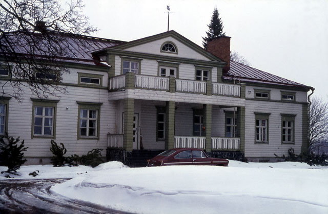 Moision kartanon päärakennus. Elias Härö 1969