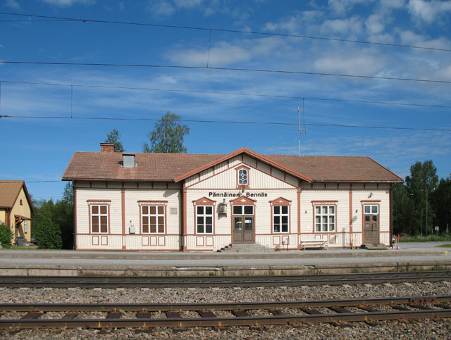Pännäisten rautatieasema. Tuija Mikkonen 2006