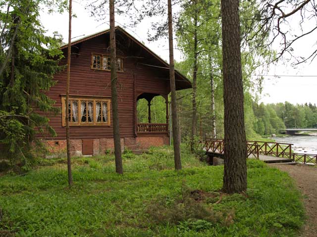 Langinkosken keisarillinen kalastusmaja. Marja Ivars 2006