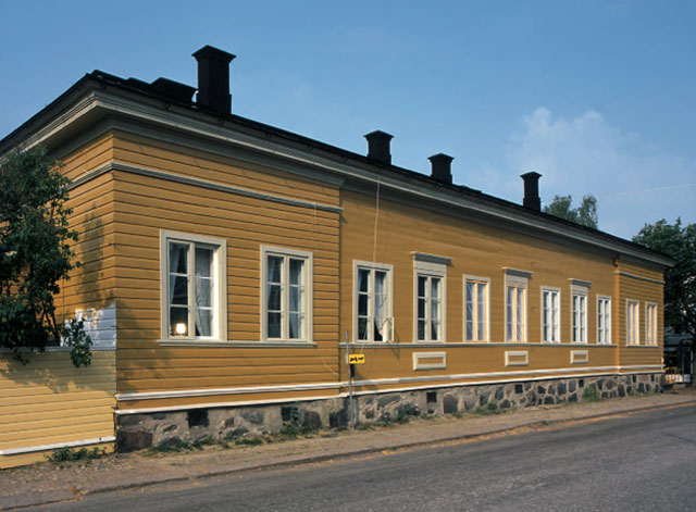 Runebergs hem i gamla stan i Borgå