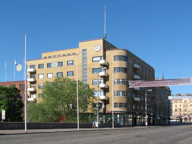 Tempon talo Tampereen Hämeenkadulla. Jari Heiskanen 2007