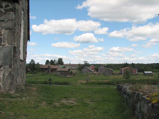 Kallialan kylä Tyrvään vanhalta kirkolta katsottuna. Jari Heiskanen 2007
