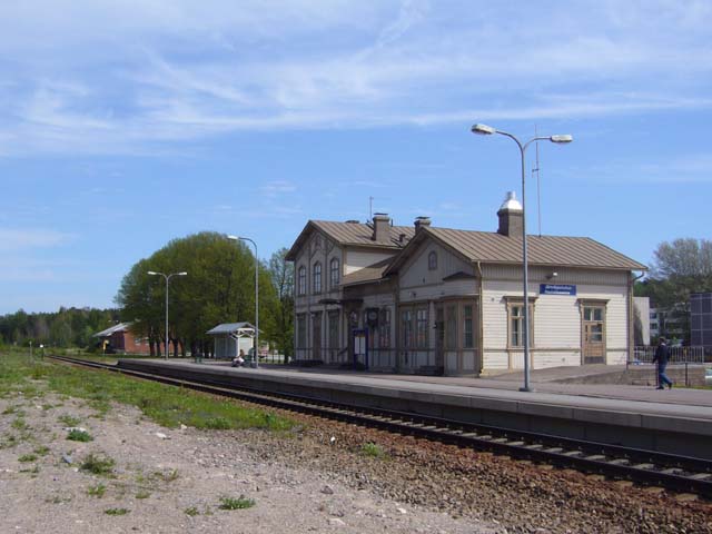 Tammisaaren rautatieasema. Minna Pesu 2007