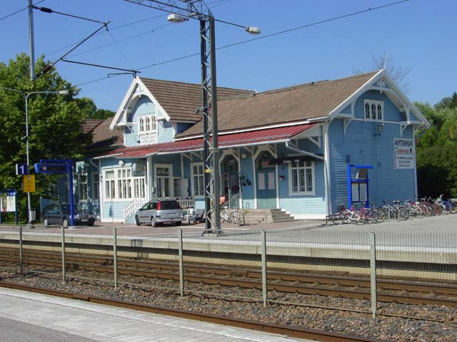 Kauklahden rautatieasema. Saara Vilhunen 2007