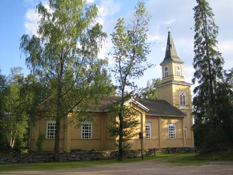 Karjalan kirkko Mynämäellä. Johanna Forsius 2007