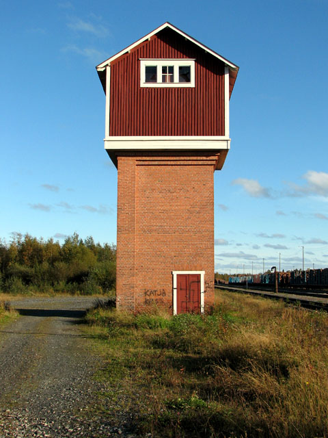 Kiuruveden rautatieaseman vesitorni. Jari Heiskanen 2007