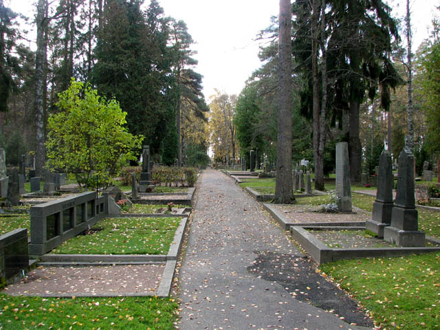 Ahveniston hautausmaata. Jari Heiskanen 2007