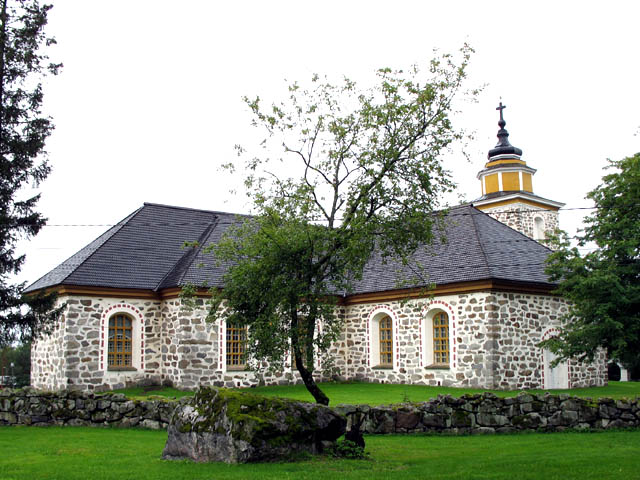 Munsalan kirkko. Maria Kurtén 2007