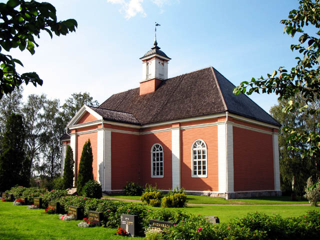 Sulvan kirkko Mustasaaressa. Maria Kurtén 2007