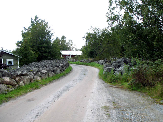Moippevägenin kiviaitoja Mustasaaressa. Maria Kurtén 2007