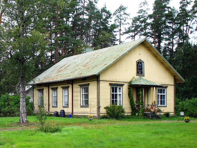 Kruunupyyn reservikomppanian komppanianpäällikön asuinrakennus. Maria Kurtén 2007