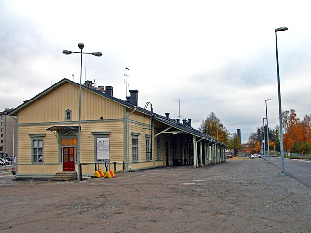 Vaasan rautatieasema. Timo-Pekka Heima 2007