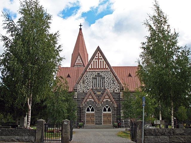 Alahärmän kirkko. Maria Kurtén 2006
