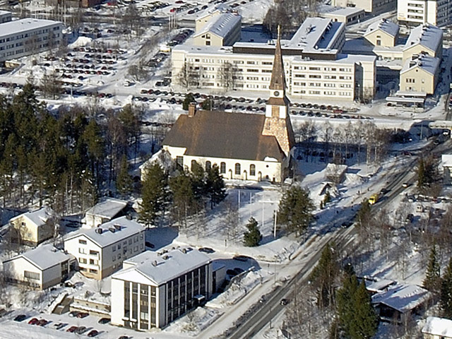 Rovaniemen kirkko. Hannu Vallas 2006