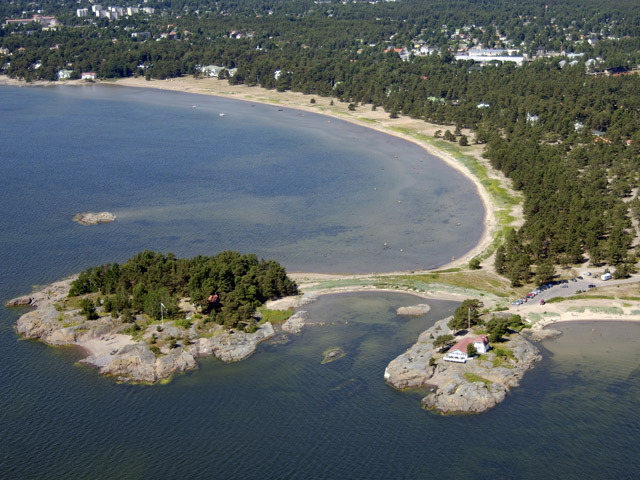 Tallholmenin saaret Hangon Itäisen kylpyläpuiston alueella. Hannu Vallas 2005