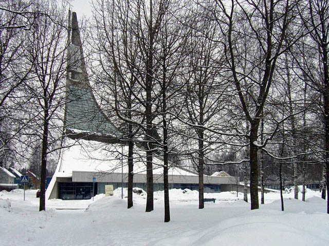 Lauritsalan kirkko. Minna Pesu 2008