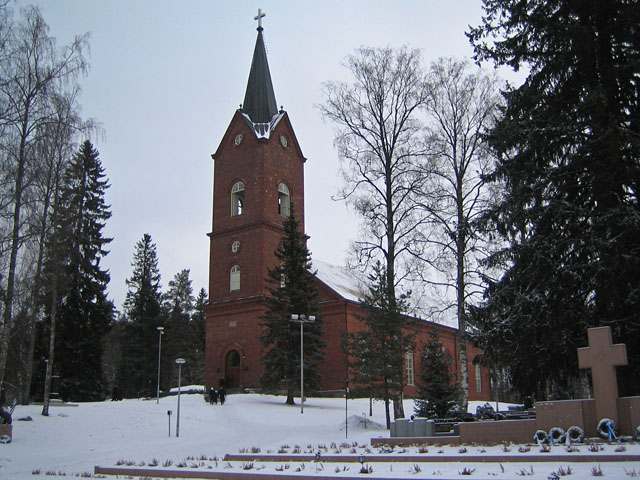 Mäntsälän kirkko. Johanna Forsius 2008